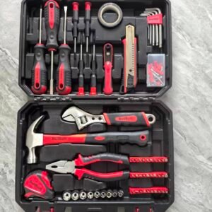 BullBuilt Household Hand Tool Kit with Storage Case